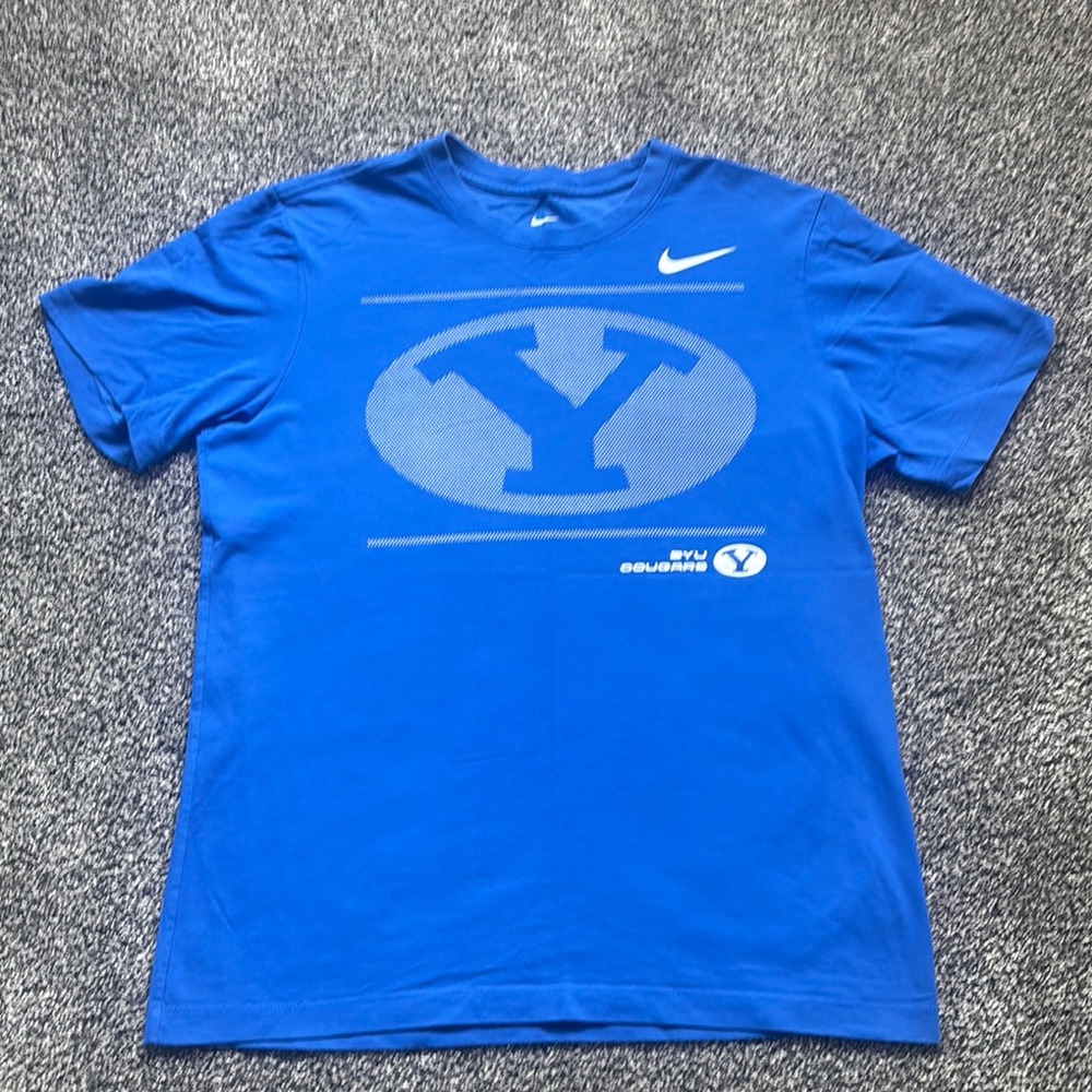 Nike Dri-Fit BYU Men's Royal Blue Shirt- M
